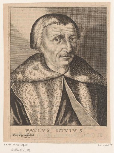 Portrait of Paolo Giovio