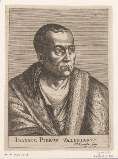 Portrait of Piero Valeriano Bolzani