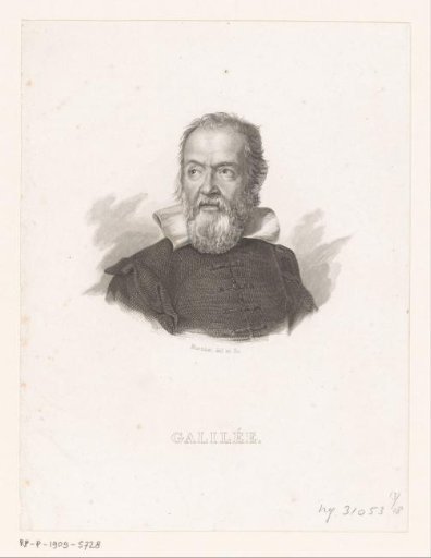 Portrait of Galileo Galilei