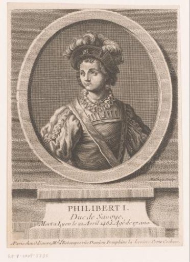 Portrait of Filibert I of Savoy