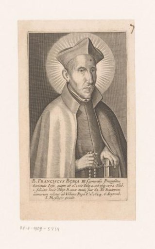Portrait of Franciscus Borgia