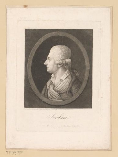 Portrait of Antonio Sacchini