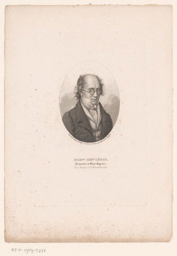 Portrait of Dominique Sébastien Léman