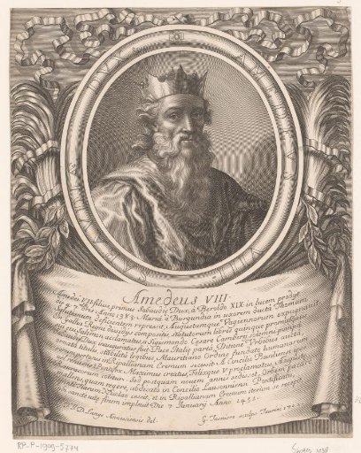 Portrait of Duke Amadeus VIII (Antipope Felix V)