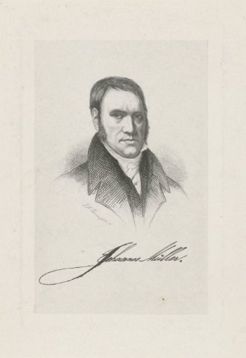 Portrait of Johannes Müller