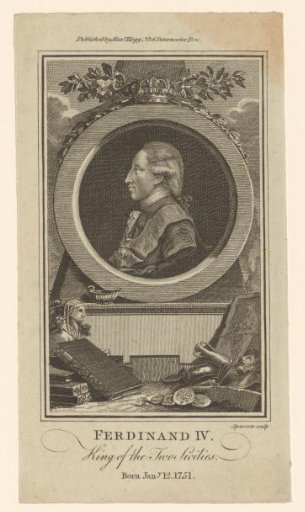 Portrait of Ferdinand I of the Two Sicilies