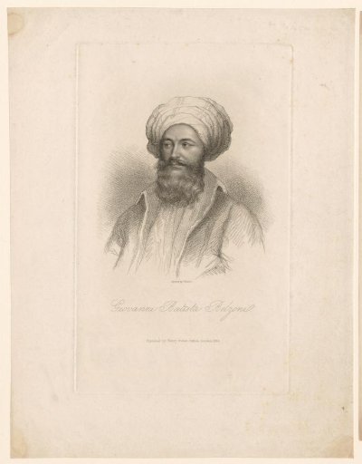 Portrait of Giovanni Battista Belzoni