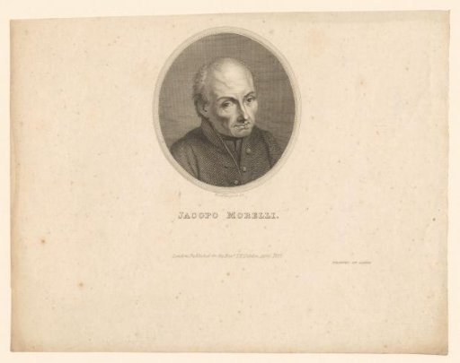 Portrait of Jacopo Morelli