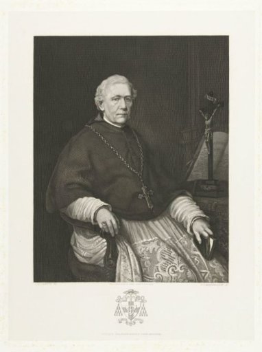 Portrait of Petrus Mathias Snickers, Bishop of Haarlem