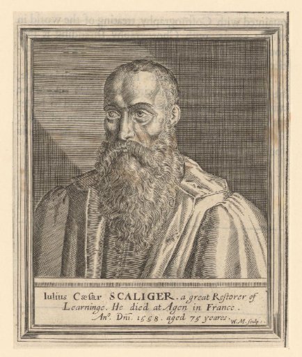 Portrait of Julius Caesar Scaliger