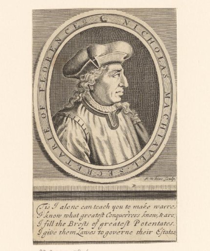 Portrait of Niccolò Machiavelli