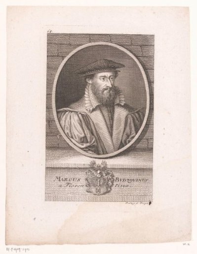 Portrait of Marcus Bydzovinus