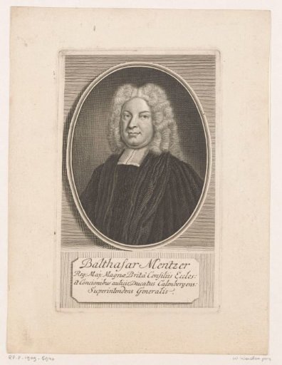 Portrait of Balthasar Mentzer