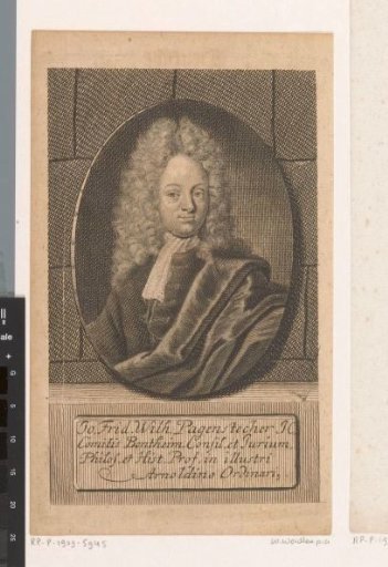 Portrait of Johann Friedrich Wilhelm Pagenstecher