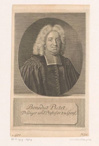 Portrait of Benedict Pictet