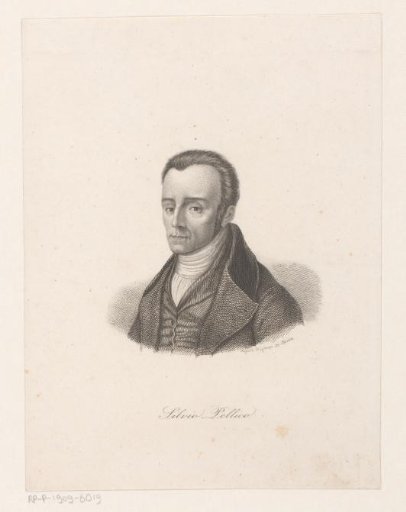 Portrait of Silvio Pellico