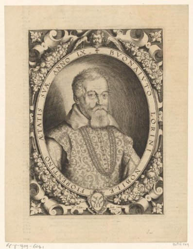 Portrait of Buonaioto Lorini aged 60