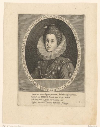 Portrait of Maria Magdalena of Austria