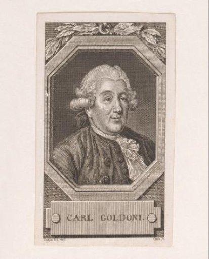 Portrait of Carlo Goldoni