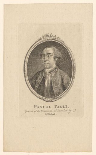 Portrait of Pasquale Paoli