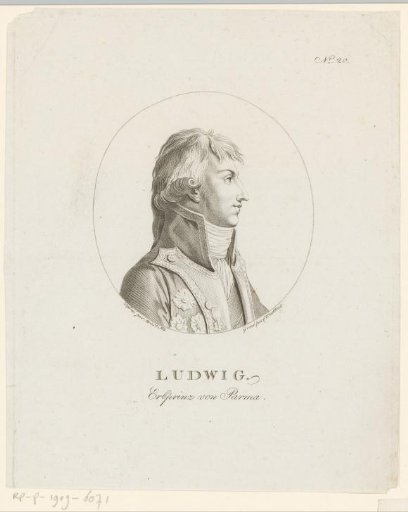 Portrait of Louis I, King of Etruria