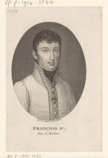 Portrait of Francis IV of Modena