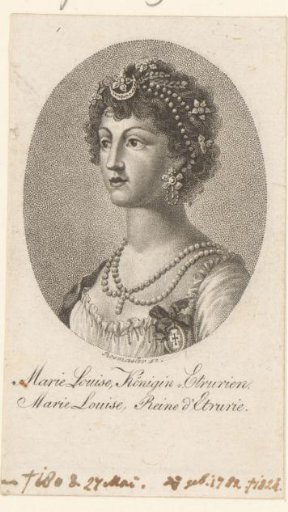 Portrait of Maria Louisa de Bourbon