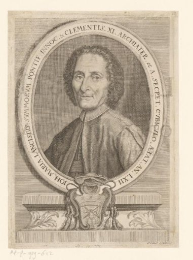 Portrait of Giovanni Maria Lancisi