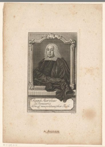 Portrait of Giuseppe Aurelio di Gennaro