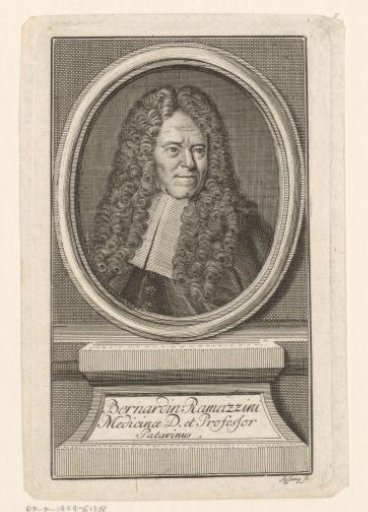 Portrait of Bernardino Ramazzini