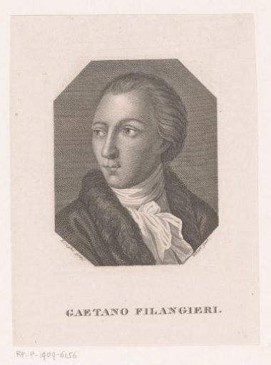 Portrait of Gaetano Filangieri