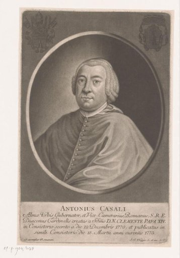 Portrait of Antonio Casali