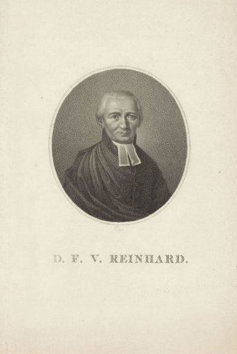 Portrait of Franz Volkmar Reinhard
