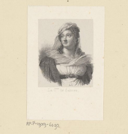 Portrait of Diodata Saluzzo Roero