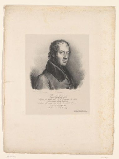 Portrait of the physicist Pietro Configliachi