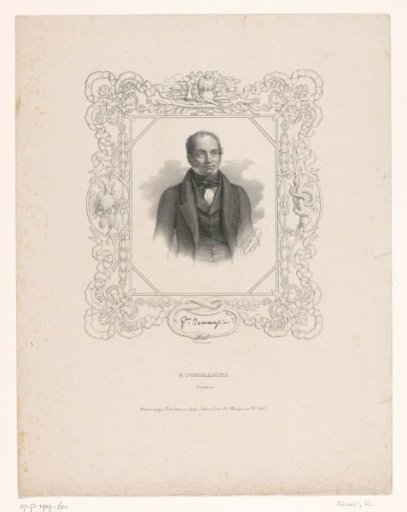 Portrait of physician Giacomo Tommasini