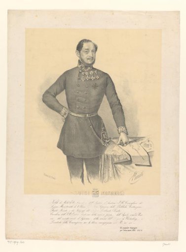 Portrait of Engineer Luigi Negrelli