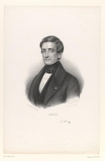 Portrait of the jurist and politician Pellegrino Rossi
