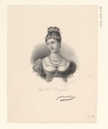 Portrait of Pauline Bonaparte