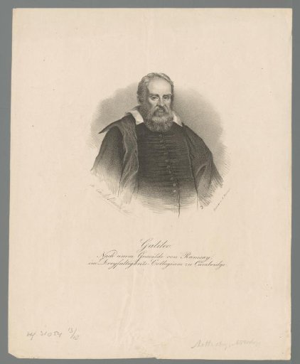 Portrait of Galileo Galilei
