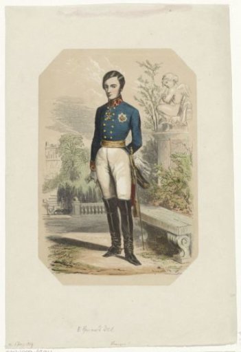 Portrait of Francis V of Modena, Archduke of Austria-Este