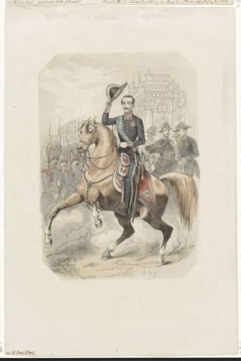 Portrait of Charles Albert, King of Sardinia