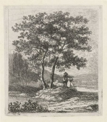 Landscape with two men