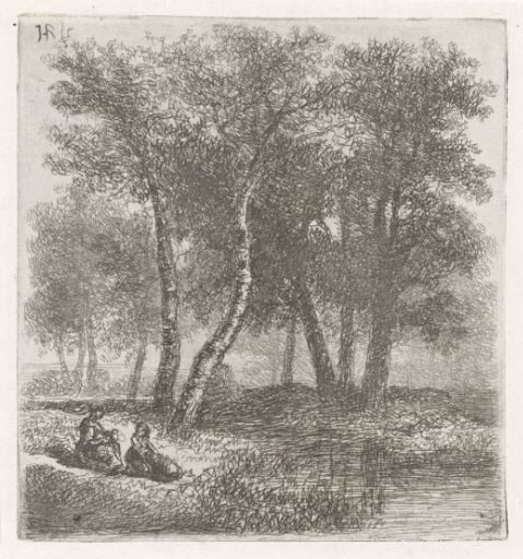 Mother and child by the water