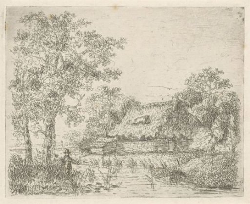 Fisherman on the shore