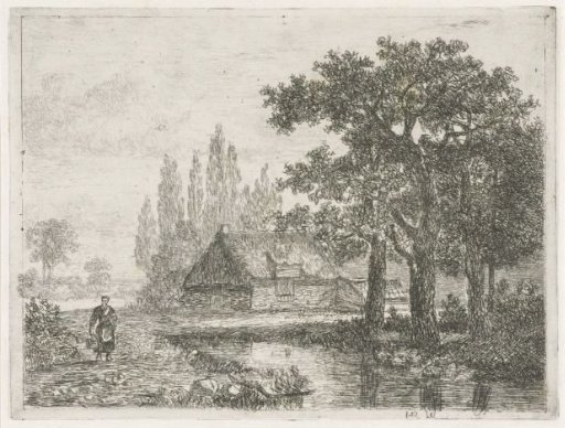 Woman with a basket