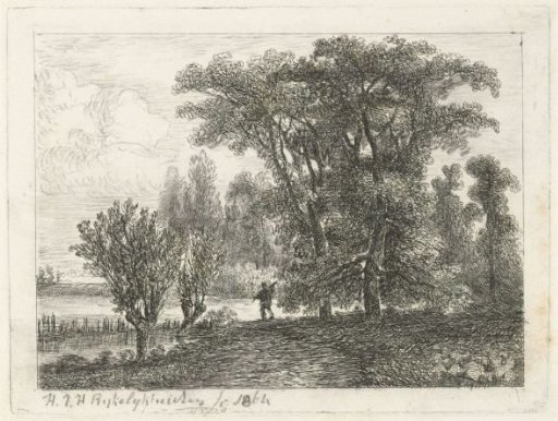 Hunter at the Edge of the Woods