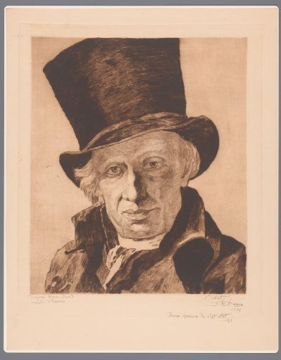Gentleman with a tall hat