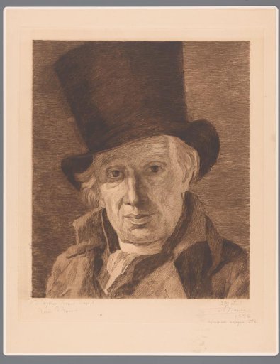Gentleman with a tall hat