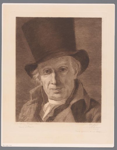 Gentleman with a tall hat